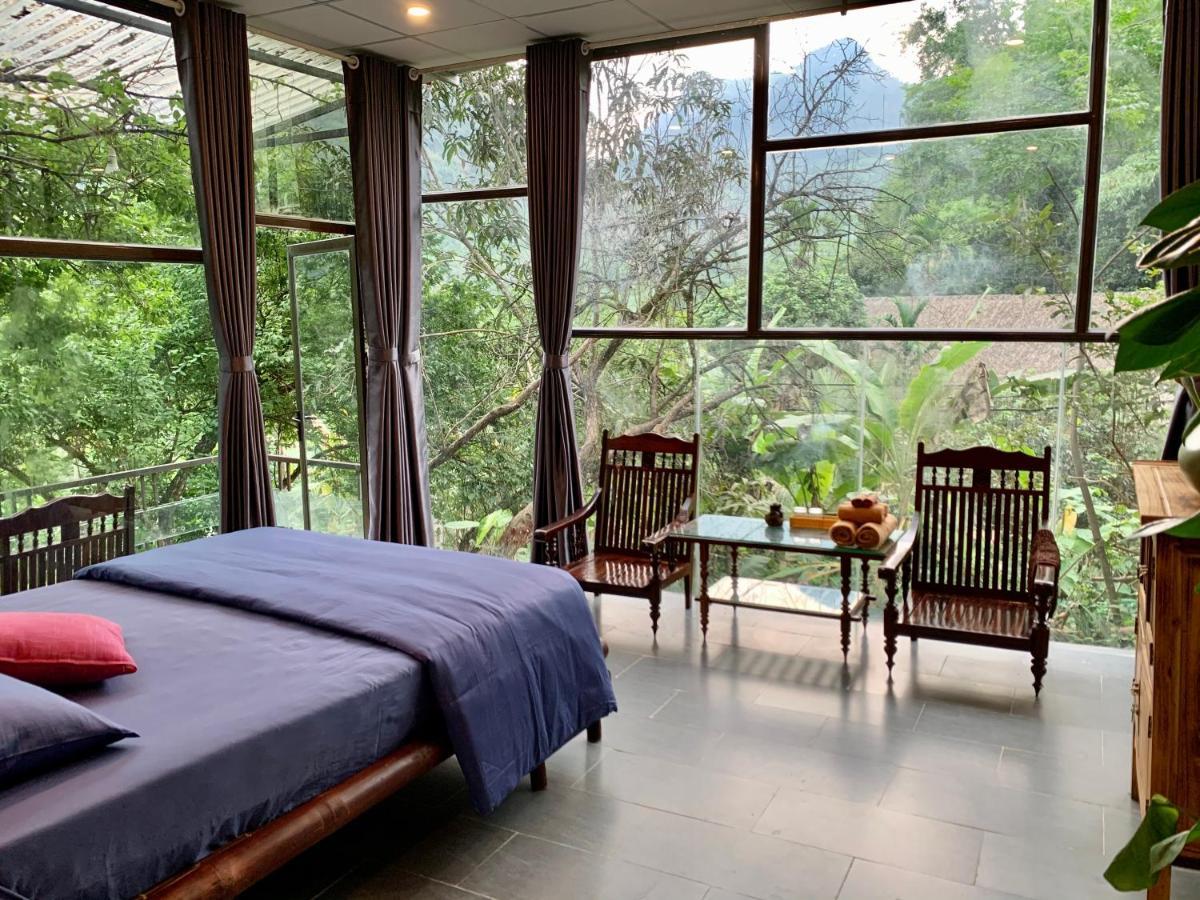 Hotel Muong Retreat- Nghi Duong Xanh Trong Bao Tang Van Hoa Nghe Thuat,Hòa Bình Exterior foto